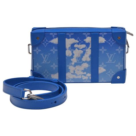 lv blue cloud bag|LOUIS VUITTON Mahina On My Side PM Blue Cloud.